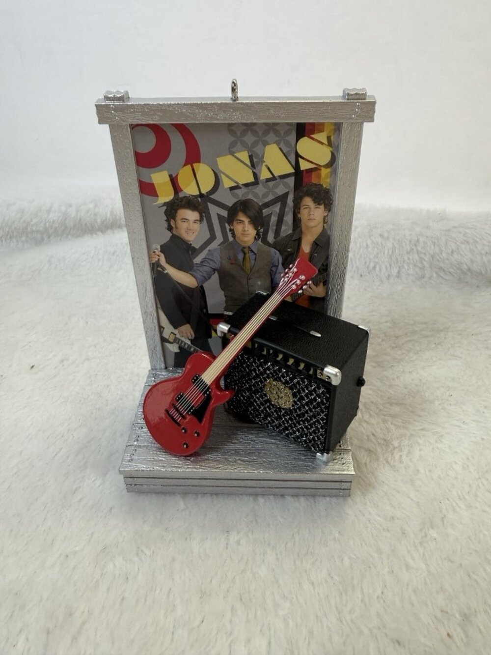 Hallmark Keepsake Ornament ROCK the HOUSE Disney Channel's JONAS Magic Tested
